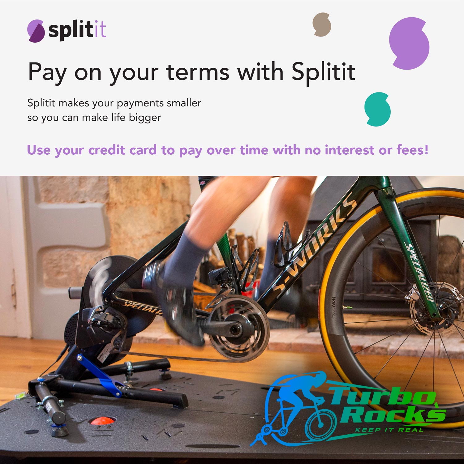 Pay monthly with Splitit